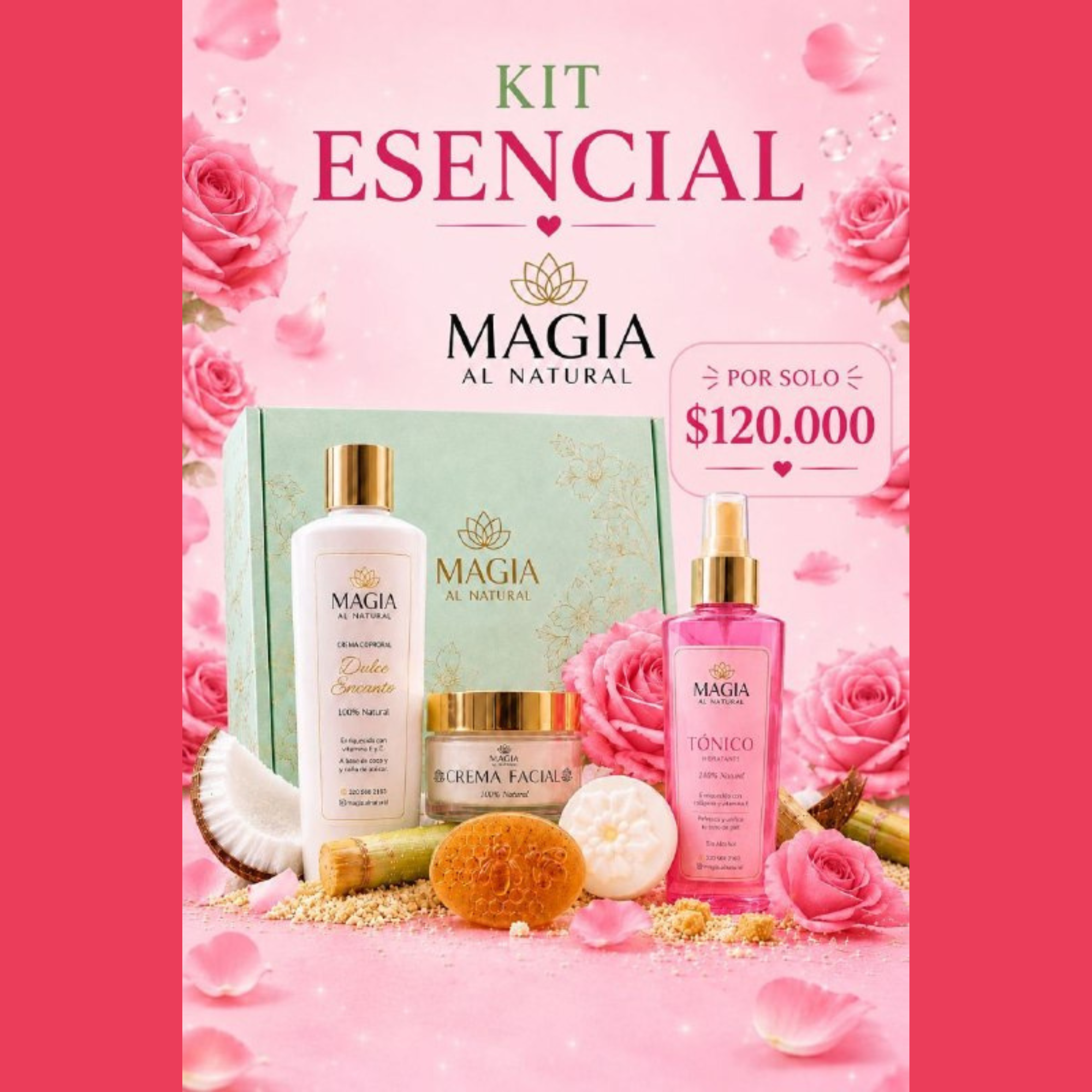 KIT DE BELLEZA MAGIA AL NATURAL